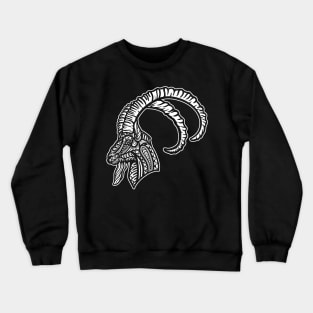 Ibex Goat Tribal Crewneck Sweatshirt